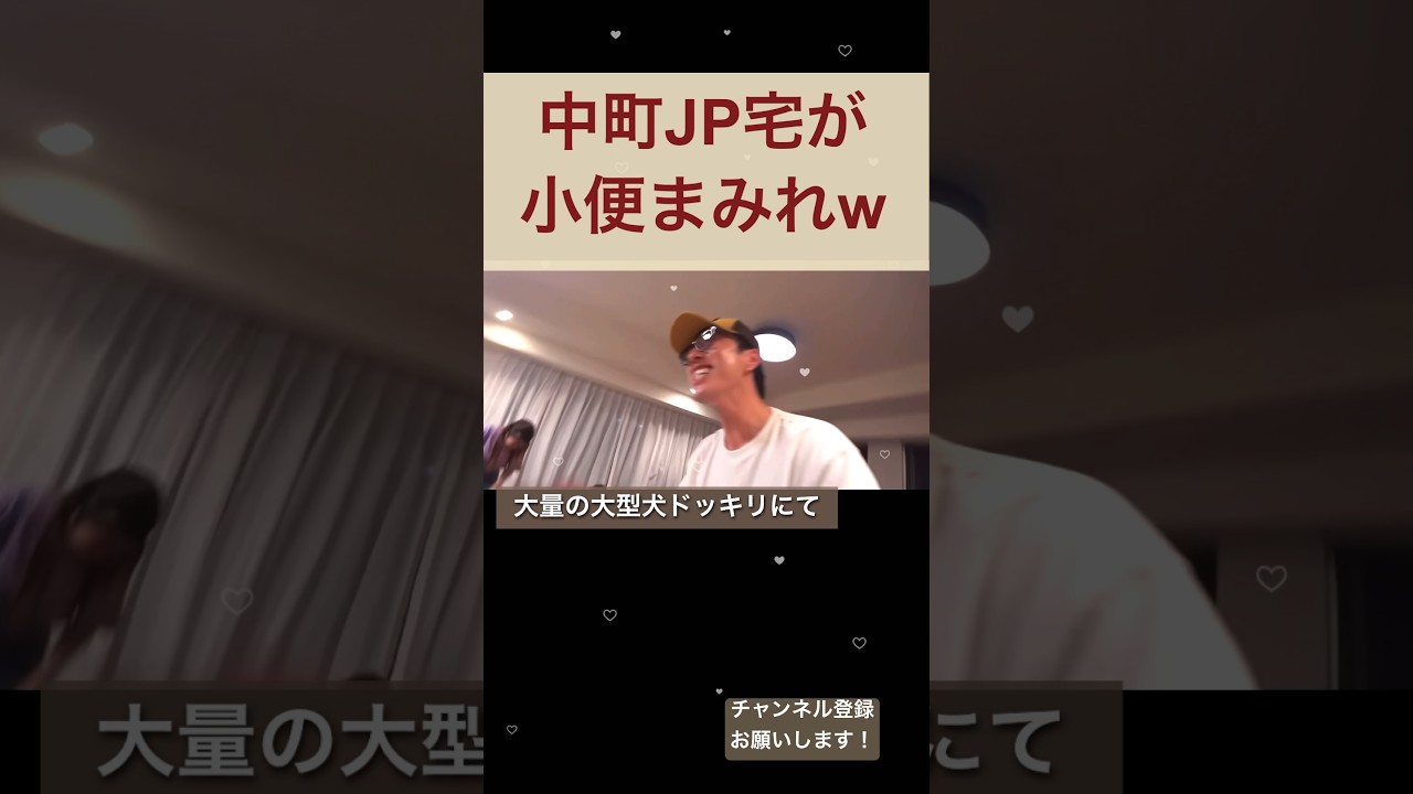 【大爆笑】中町JP宅が犬のおし◯こだらけ！？w w w w w w w