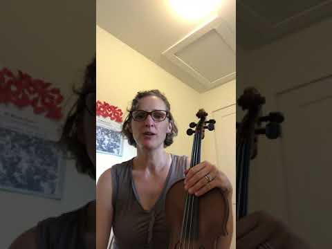 The rest of the violin exercises from Suzuki Volume 1 page 34.