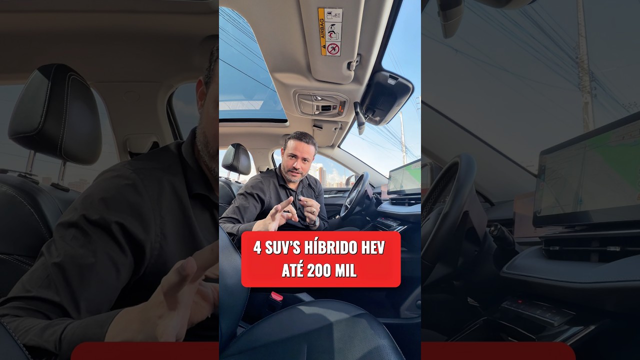 SUVS HÍBRIDO HEV DE ATE R$ 200.000 #haval #byd #gac #omoda