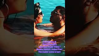 The Magic of love , Sherif Hamdy's Romantic Kiss in Music Video "Baasha Hawah - I Adore You"