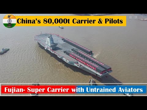 China launched Fujian but facing shortage of 200 qualified fighter jet pilots