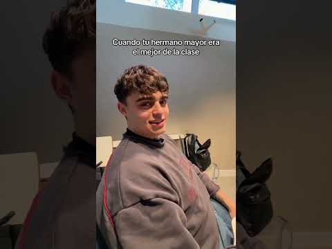 Cuando tu hermano mayor era el mejor de la clase