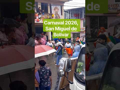 Carnaval 2026 | Desfile de comparsas en San Miguel de Bolivar | Archivo