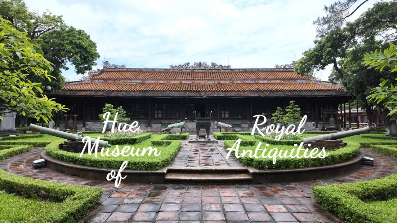 Embark on a walking tour of Hue Museum of Royal Antiquities.
