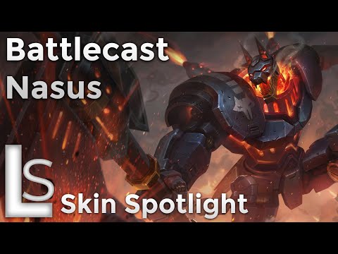 Battlecast Nasus - Skin Spotlight - Battlecast Collection - League of Legends
