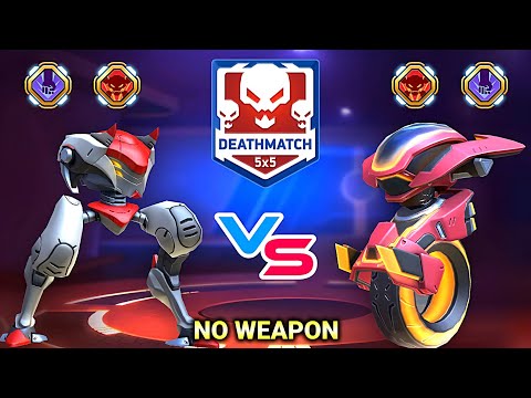 Tengu vs Killshot - Without Weapon - Mech Arena