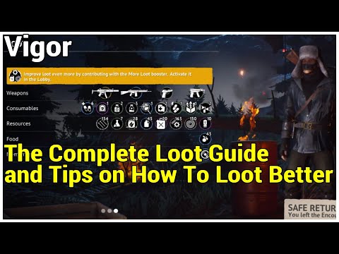 The Complete Loot Guide || Vigor