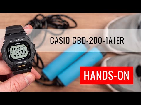 HANDS-ON: Casio G-Shock G-Squad GBD-200-1A1ER