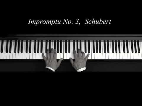 Impromptu No.3 Schubert Op. 90 D899 piano