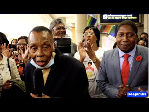 Apostle Ezekiel Guti arrives in Edmonton CANADA - ZAOGA FIFMI 2022