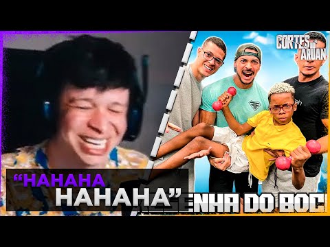 ARUAN REAGE A Bocade09 APAVOROU GERAL *CEROL, HUDSON e o FRANCO* (FELIPE FRANCO) - Cortes do Aruan