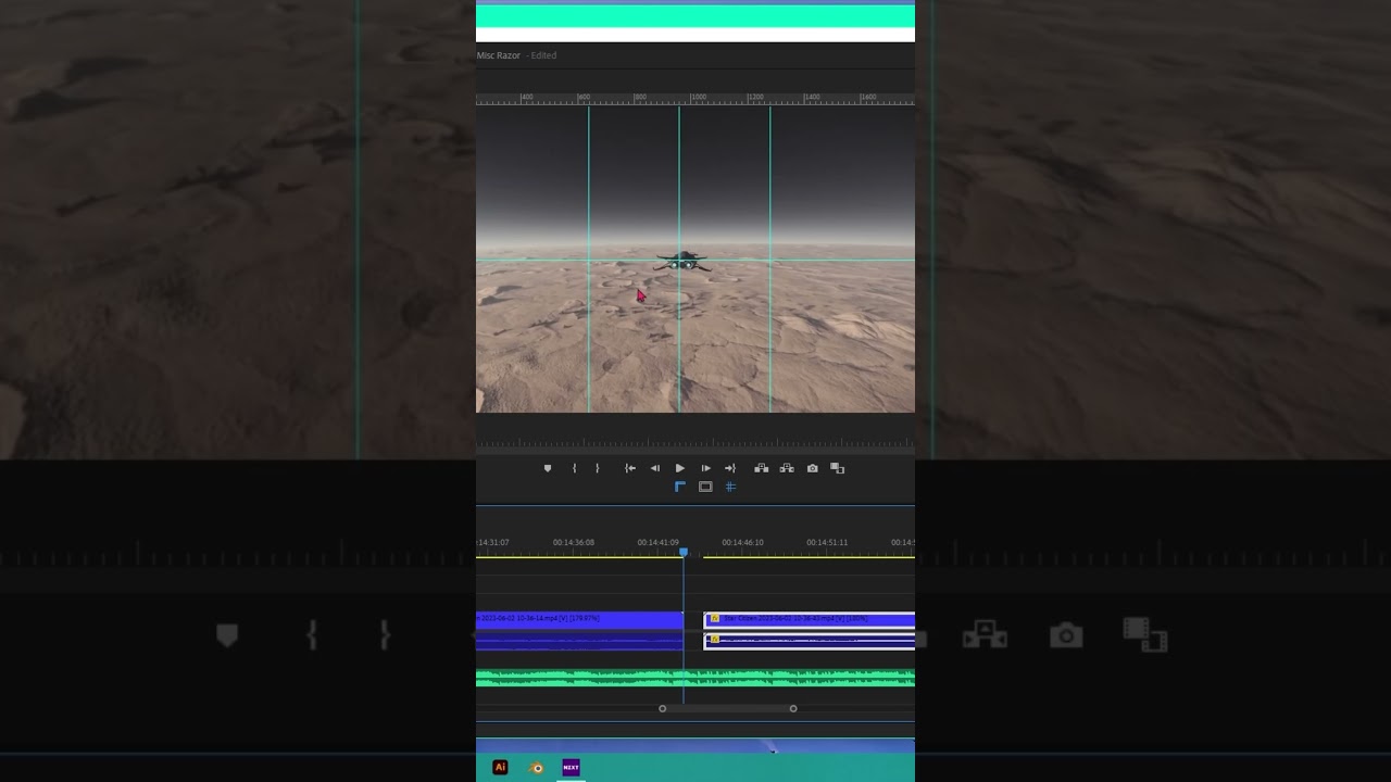 Create a seamless transition between 2 clips Pro Editing Tip