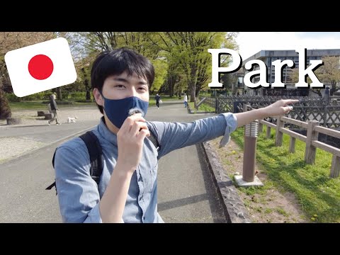Comprehensible Japanese - Let's learn Japanese in the park!! 【Beginner】