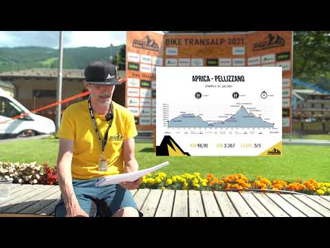 Streckenbriefing - BIKE Transalp 2021 - Aprica - Pellizzano