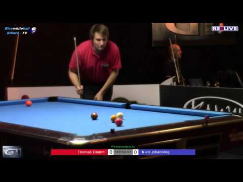 Thomas Damm vs Nils Johanning - German Tour Finalrunden 2015/2016  www.germantour.net www.reelive.de
