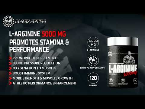 Dexter Jackson Black Series L-Arginine Tablets