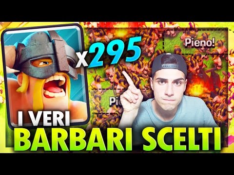 I VERI BARBARI SCELTI !!! FARMARE con 295 BARBARI LIVELLO 7