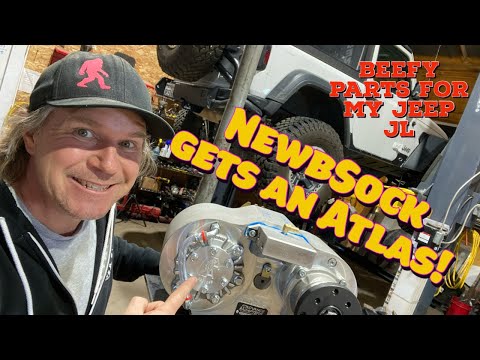 Dirt Daily. Putting an Atlas Transfer Case in a Jeep JL
