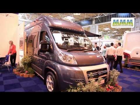 Moto Trek X-cite: motorhome video review - MMM magazine at the 2014 Caravan & Camping Show