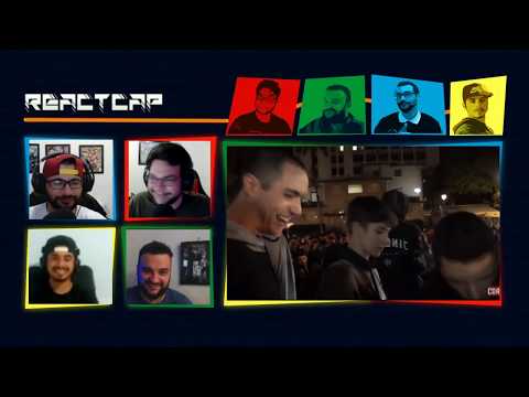 React Cap  - Leozera e HDK vs Thiago e Leozinho SP FINAL 15° Central das Rimas - Joinville   2017
