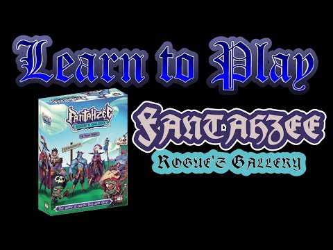 Learn to Play: Fantahzee Rogue's Gallery Expansion