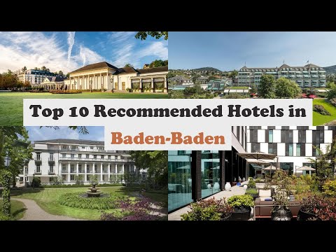 Os 10 melhores hotéis recomendados em Baden-Baden | Hotéis de luxo em Baden-Baden