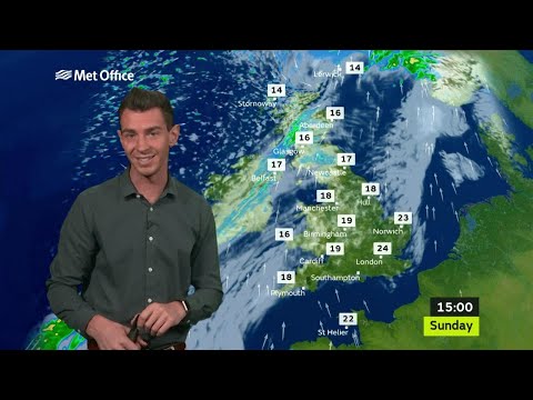 Sunday morning forecast 15/10/2017