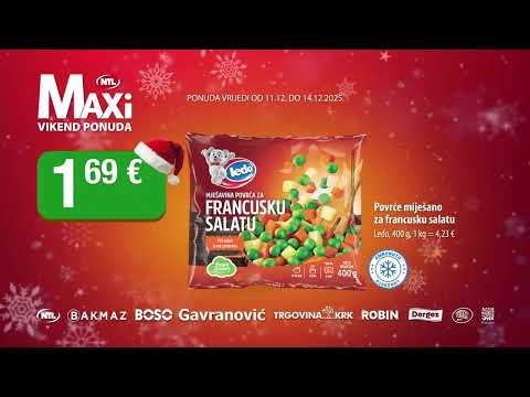 MAXI VIKEND PONUDA - 11. - 14.12.2025.