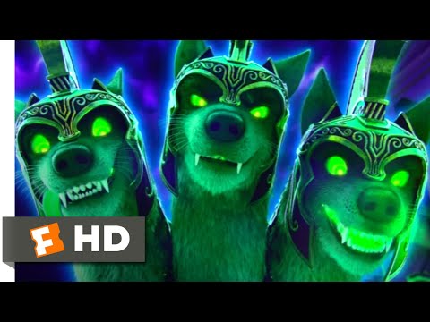 スクーブ!(2020) - ケルベロスとの戦いのシーン (8/10) ｜Movieclips (Scoob! (2020) - Fighting Cerberus Scene (8/10) | Movieclips)