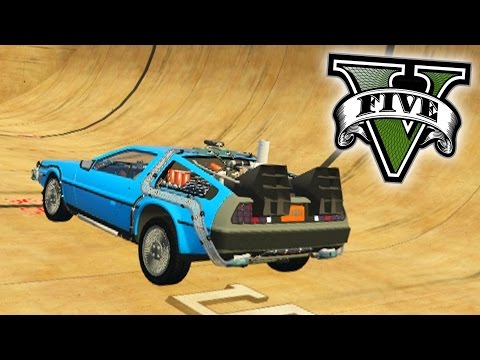 COCHE DE REGRESO AL FUTURO!! - GTA V PC MODS