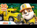 Rubble Big Truck Deploy Rescues! w/ Rocky, Al & Robo-Dog | 30 Minute Compilation | Rubble Official