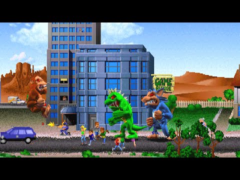 Rampage World Tour Longplay (Arcade) [4K]