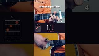 Good Feeling (Flo Rida) #guitar #tutorial