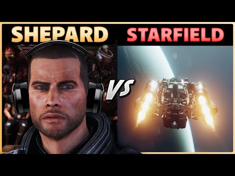 Commander Shepard Plays Starfield - But Probably Shouldn't