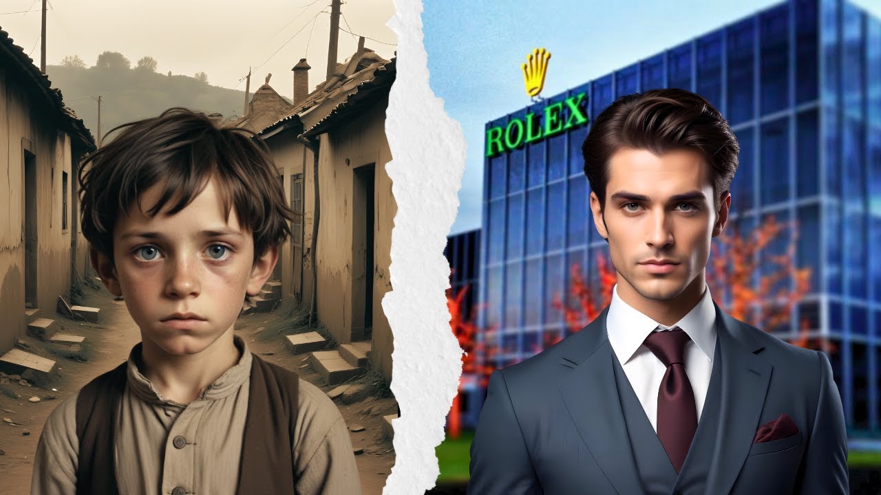 Como um Garoto Órfão Criou a ROLEX (O Relógio de Luxo Mais Famoso do Mundo)