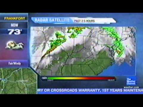 The Weather Channel - Frankfort, KY HD Local Forecast - 4/4/2011 1:08am