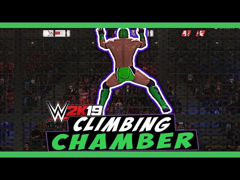 How to climb elimination chamber in wwe 2k19