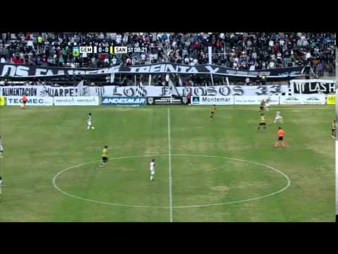 Fútbol en vivo. Gimnasia (MDZ) - Santamarina. Fecha 25 del torneo de Primera B Nacional. FPT.‏‏‏