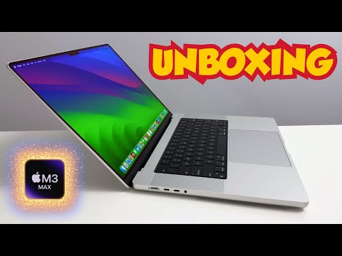 M3 Max MacBook Pro 16 Unboxing - ASMR