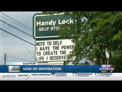 Coast Life: Gulfport storage rental business offering inspiration one sign at a time