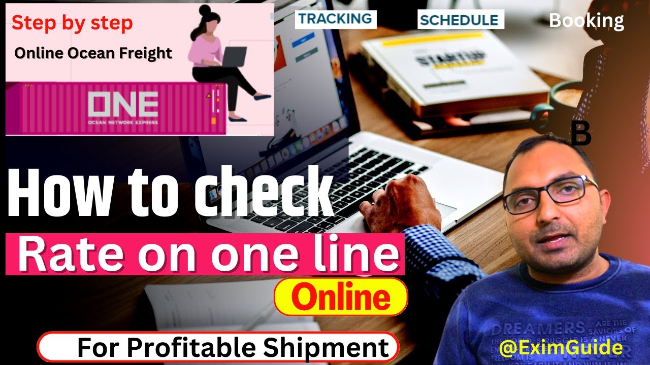 How to check One Line Ocean Freight Online | Ocean Network Express | ONE Line spot rate