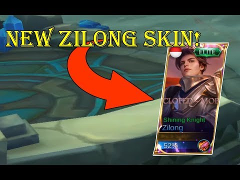 Mobile Legends - NEW UPCOMING ZILONG SKIN! ELITE SKIN!( Shinning Knight )