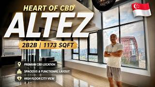 ALTEZ 2B2B Loft | 5min to Tanjong Pagar MRT | 6 Meter DOUBLE CEILING