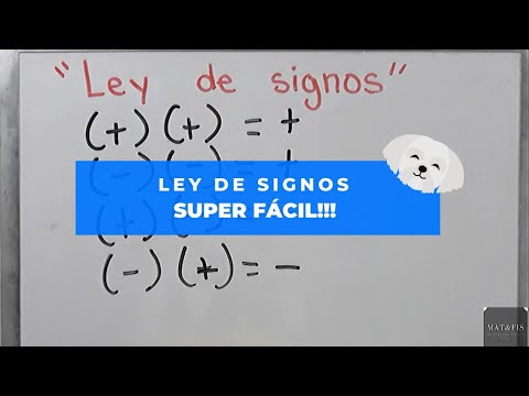 LEY DE SIGNOS, SUPER FÁCIL!!!
