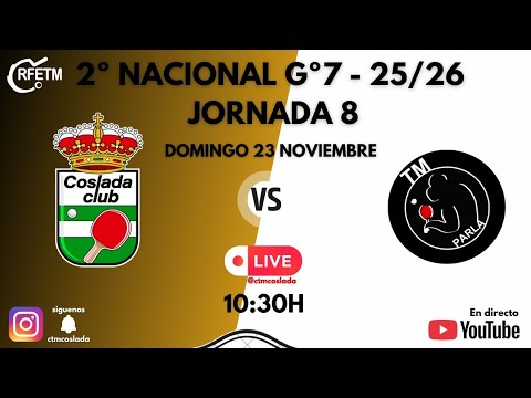 [25/26] DH - J8 | CTM Coslada VS TM Parla