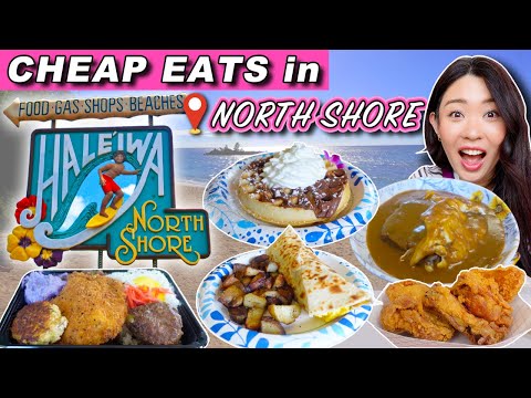 Where to Eat on a Budget in North Shore, Oahu! || Hawaii's Best Cheap Eats!