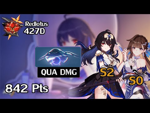 [SEA HI3] Seele Starchasmnyx S2 Abyss Redlotus 427D (842pts) (QUA DMG) Ely elf 3* Opaque Shadow Boss