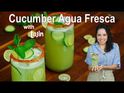 Mexican CUCUMBER Agua Fresca | FRESH Cucumber Water | Villa Cocina