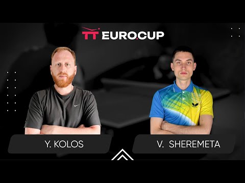 12:00 Yurii Kolos - Vladyslav-Ivan Sheremeta 04.04.2024 TT Euro.Cup Ukraine Professional. TABLE 4