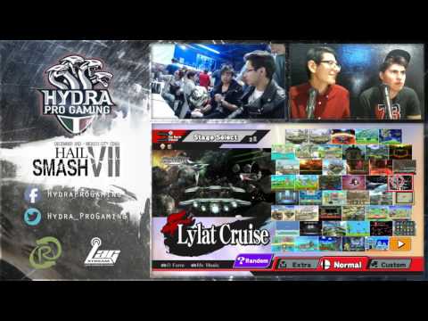 Hail Smash VII - TFY~FuerzaDON (Shulk) Vs. D~Elvis (Fox) - Winners Top 32 - Smash 4